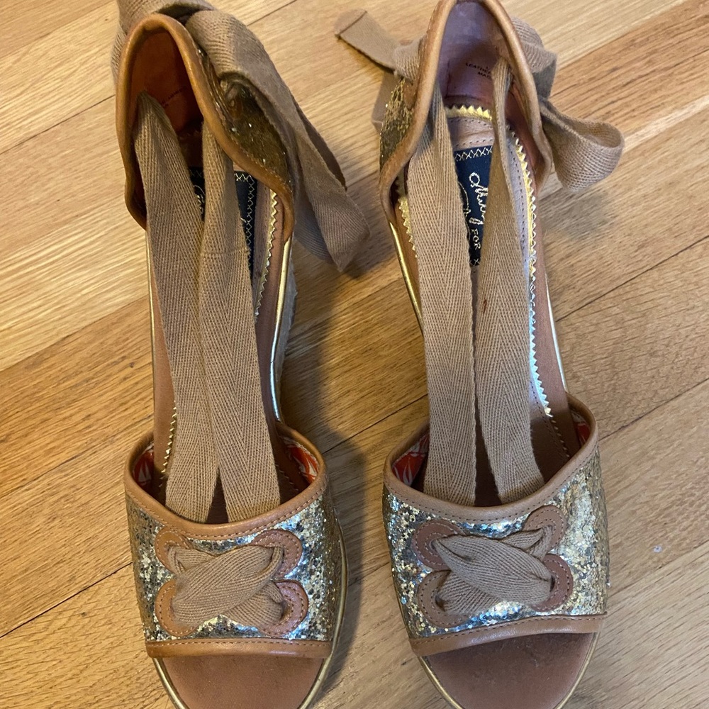 NWOT Milly for Sperry Top-Sider Wedge Sandals